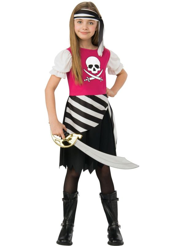 Piratenoutfit Meisjes met Hoofdband