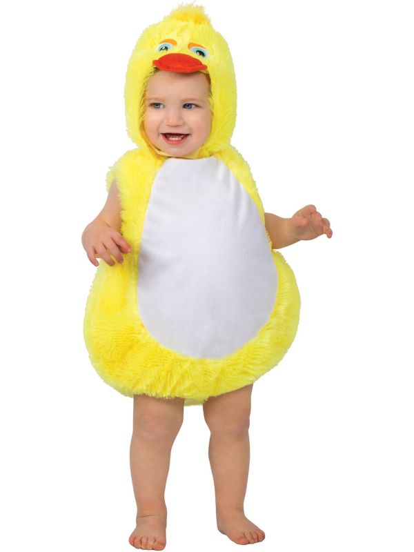 Pluche Kuiken Outfit Kinderen