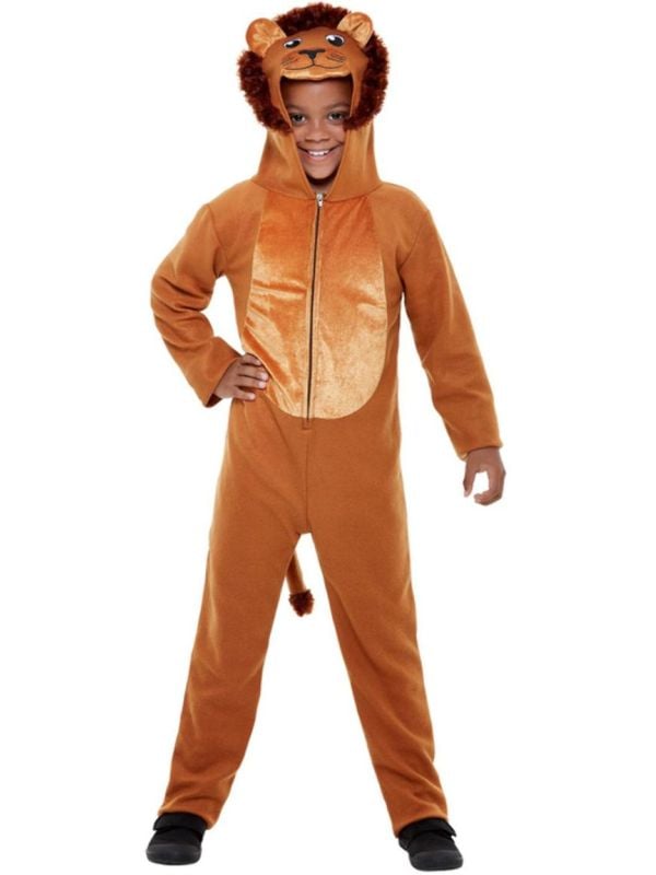 Pluche leeuwen kind onesie main product photo