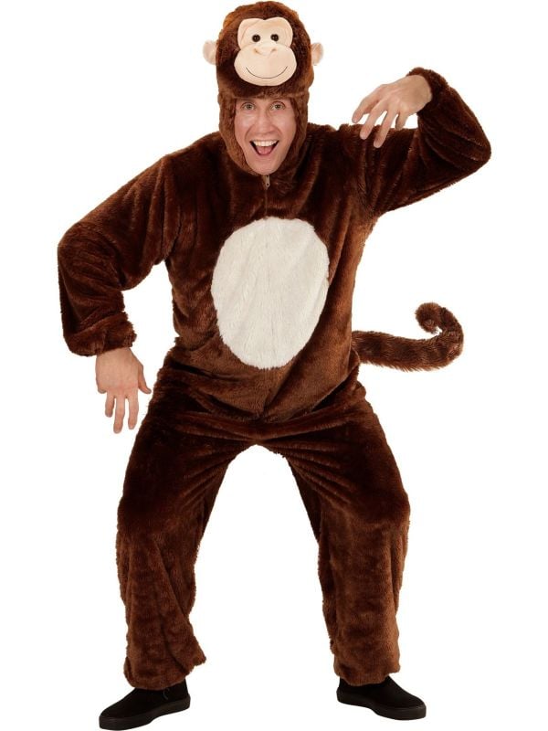 Pluche Onesie aap