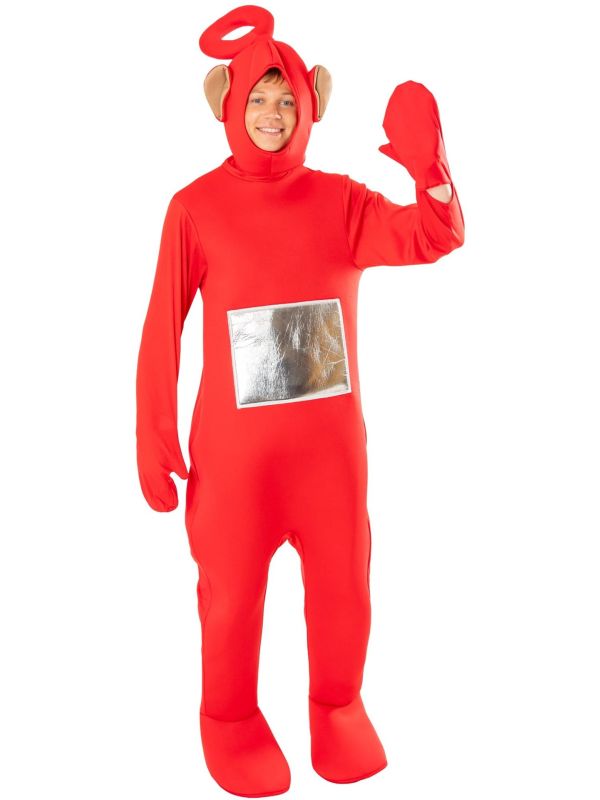 Po Rode Teletubbie Outfit Carnaval Unisex