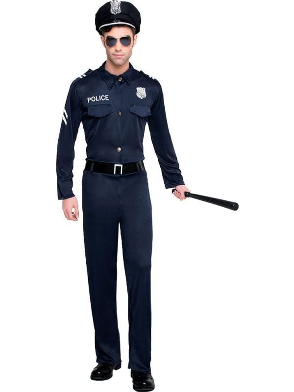 Politie kostuum heren boland
