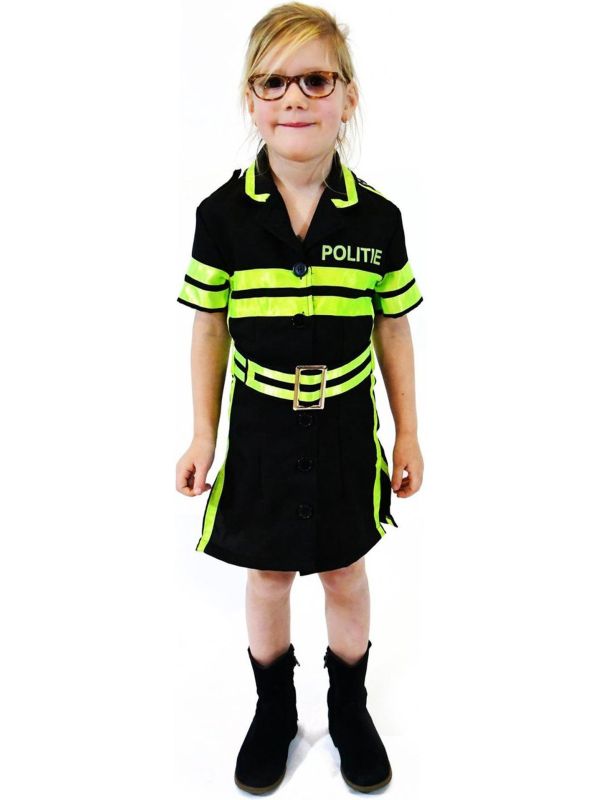 Politie Meisje Jurk Kind Nederlands