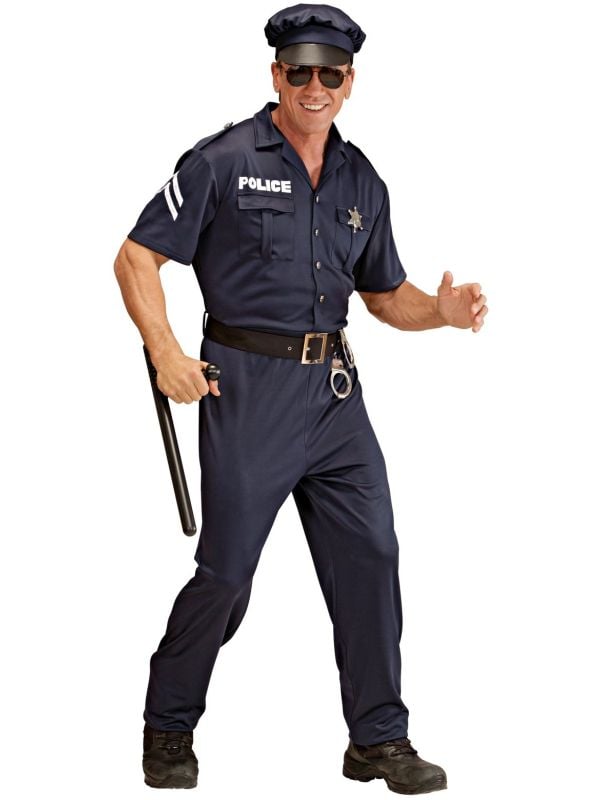 Politie pak zwart