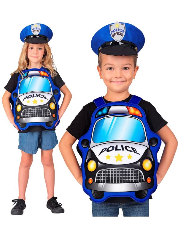 Politite Verkleedset met Pet Kind 110-116