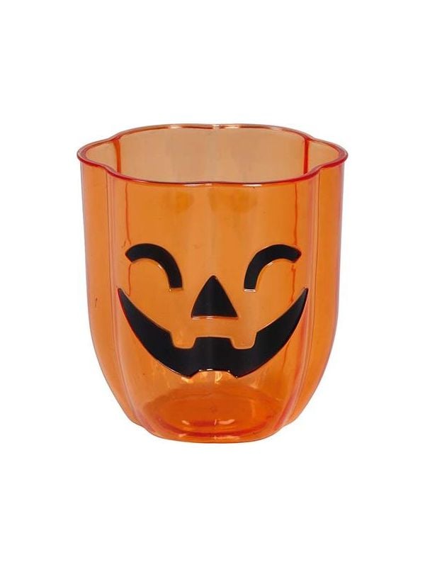Pompoen beker 10 cm halloween
