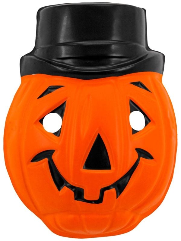 Pompoen halloween masker kind