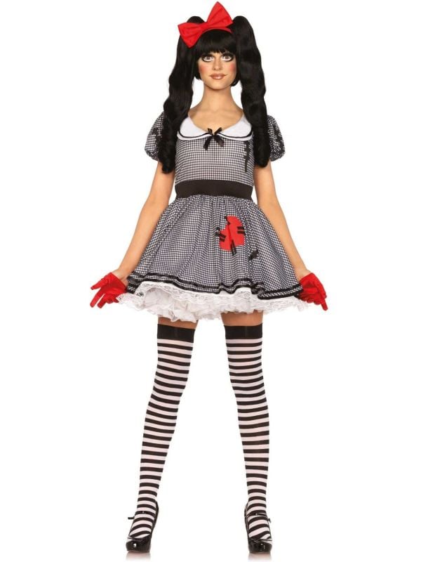 Poppen carnaval outfit