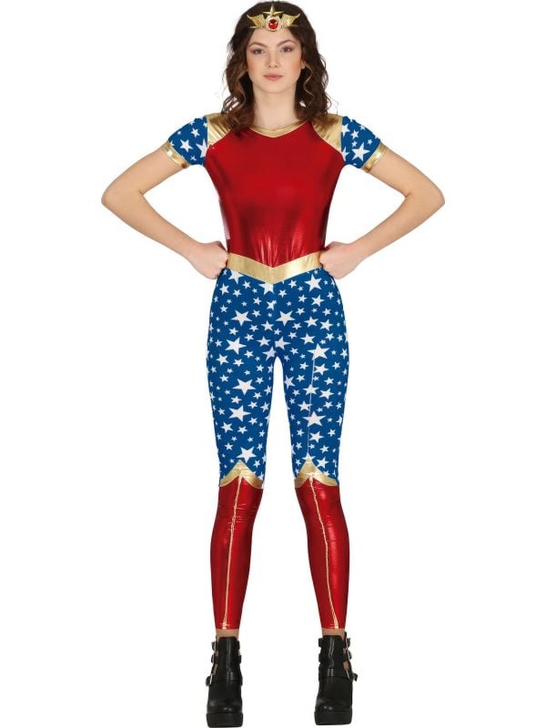 Power superwoman outfit tiener
