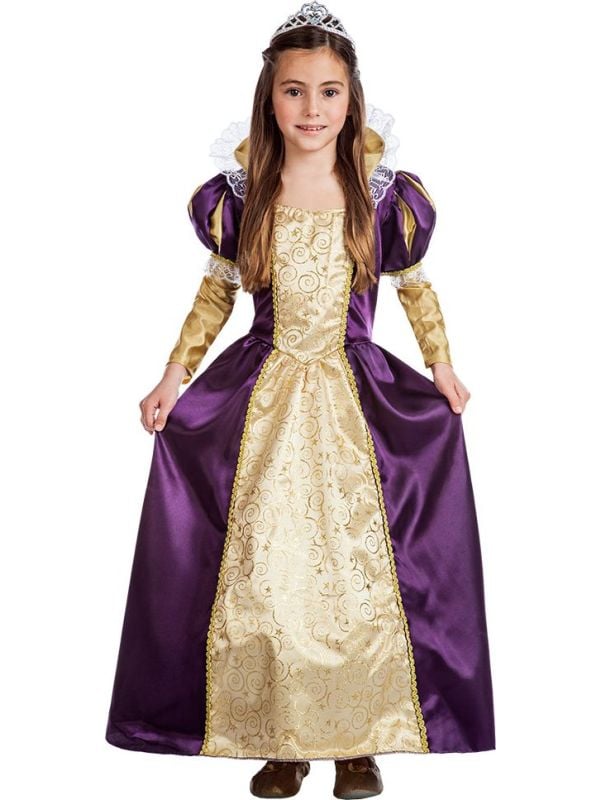 Prinses Kostuum Paars Meisjes