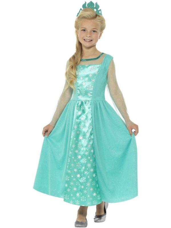 Prinsessenjurk meisjes blauw main product photo