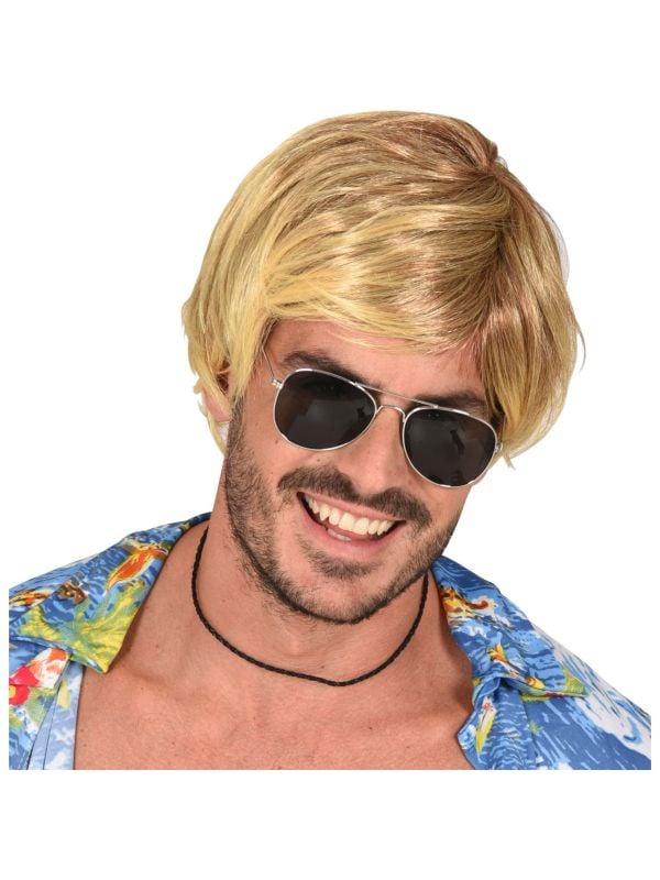 Pruik surfboy blond main product photo