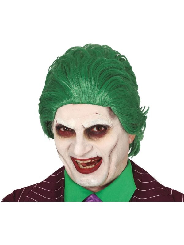 Pruik The Joker groen