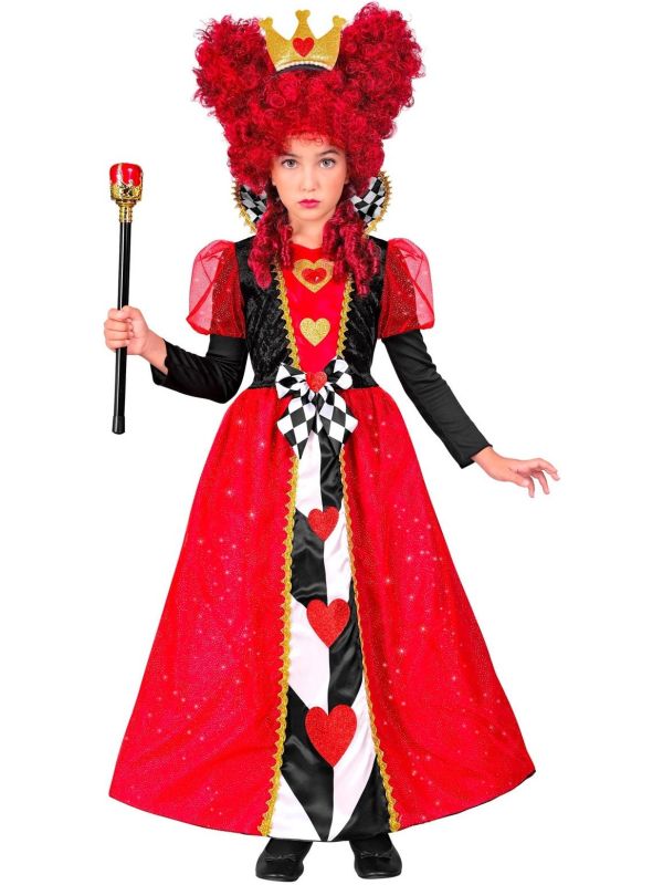 Queen of Hearts Kostuum Carnaval Meisjes