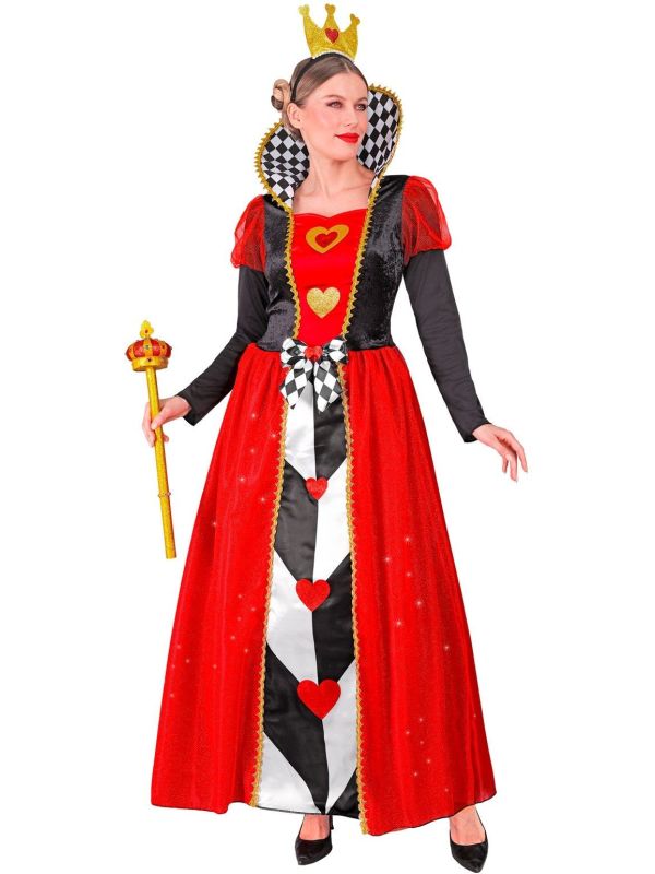 Queen of Hearts Kostuum Carnaval Vrouwen