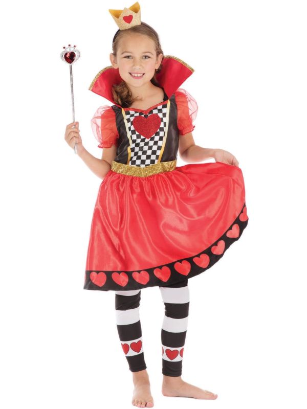 Queen Of Hearts Meisjes Jurk