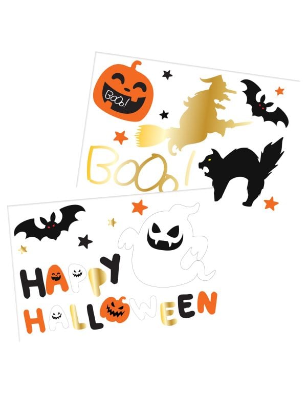 Raamstickers Halloween Karakters