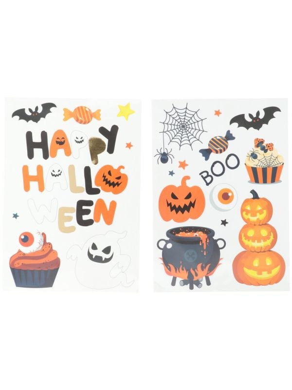 Raamstickers Halloween Treat