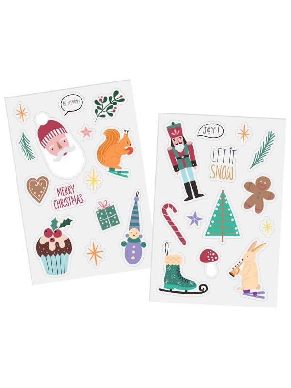 Raamstickers Kerstsymbolen