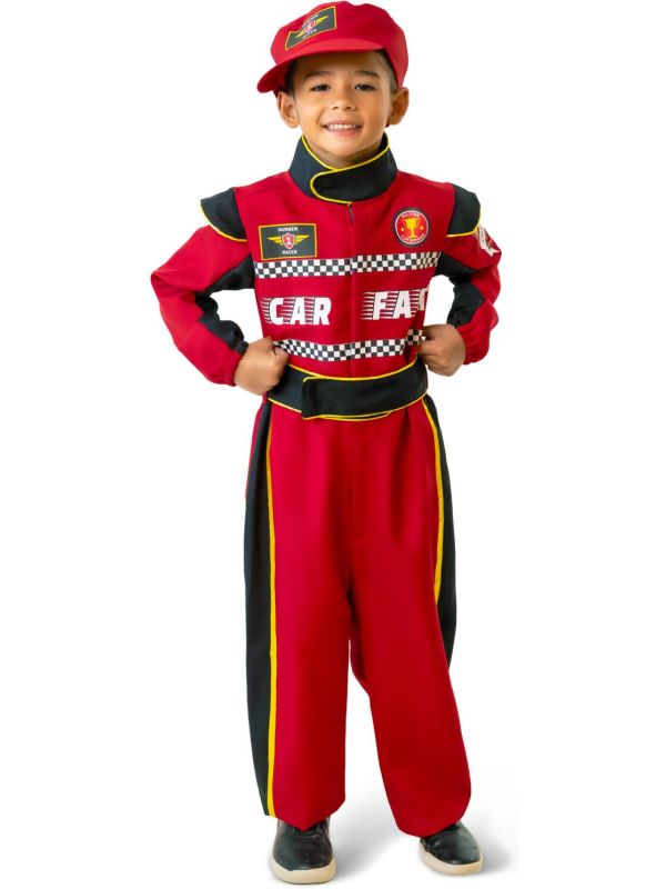 Racekostuum Rood Kind