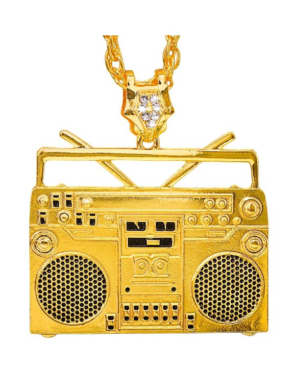 Radio Feestketting Sieraad