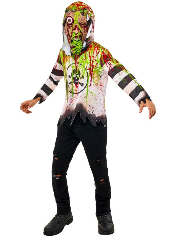 Radioactieve Zombie Kostuum Kinderen