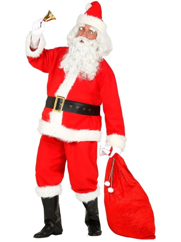 Realistische kerstman outfit