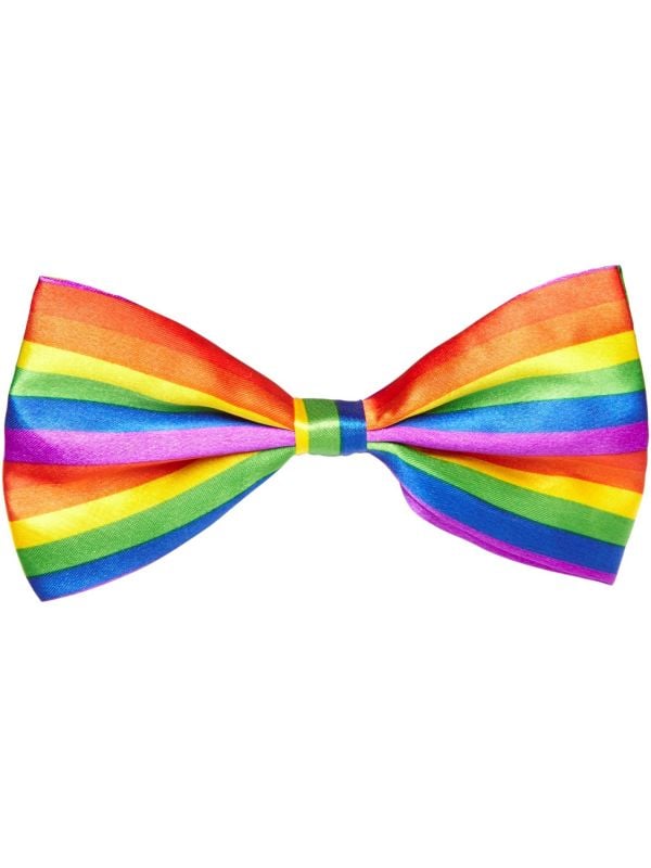 Regenboog vlinderstrik