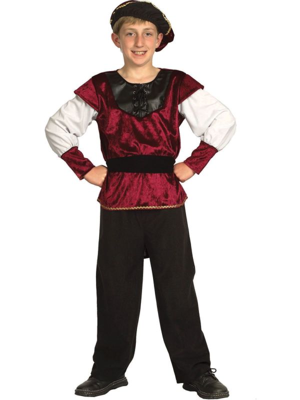 Renaissance Herbergier Kostuum Kinderen