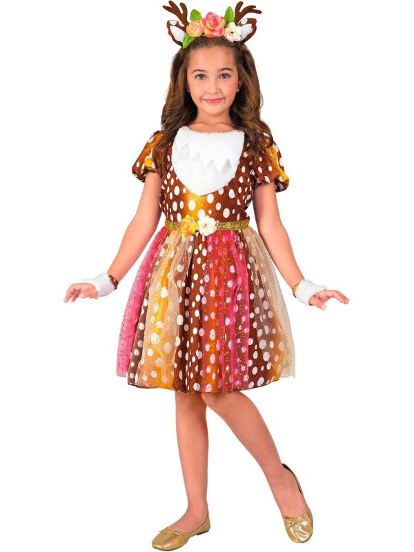 Rendier Pak Kerst Jurk Meisjes