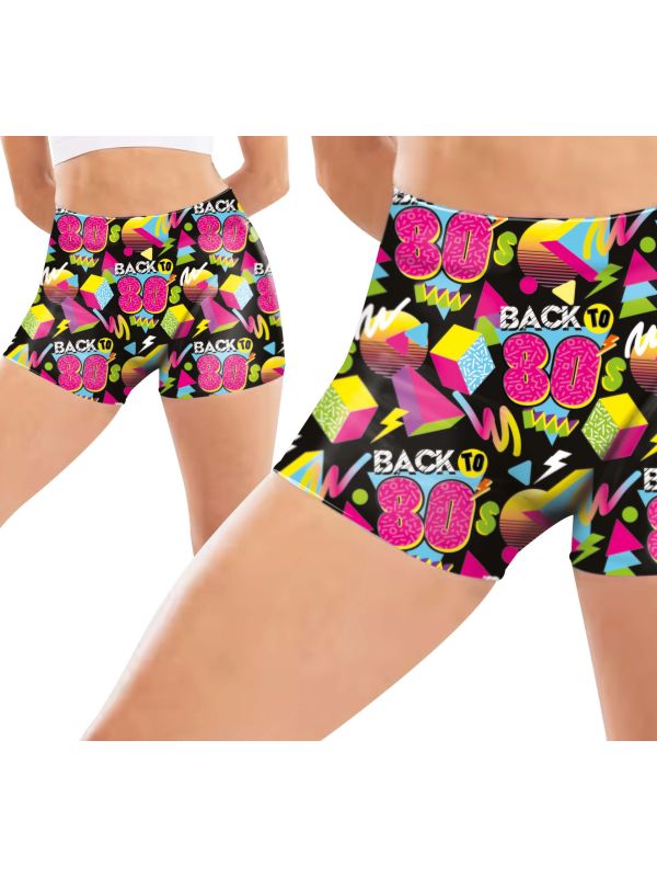Retro 90's Broek & Rok in Meerkleurig Design main product photo