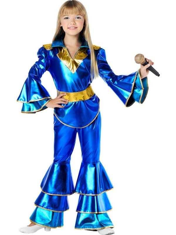 Retro Abba disco kostuum meisjes