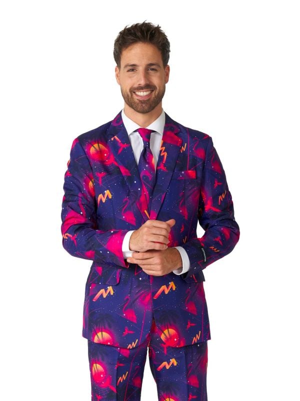 Retro Neon Navy heren