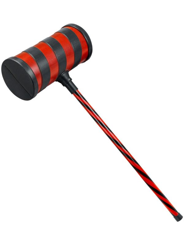 Reuzenhamer Rood Feest Dames Heren