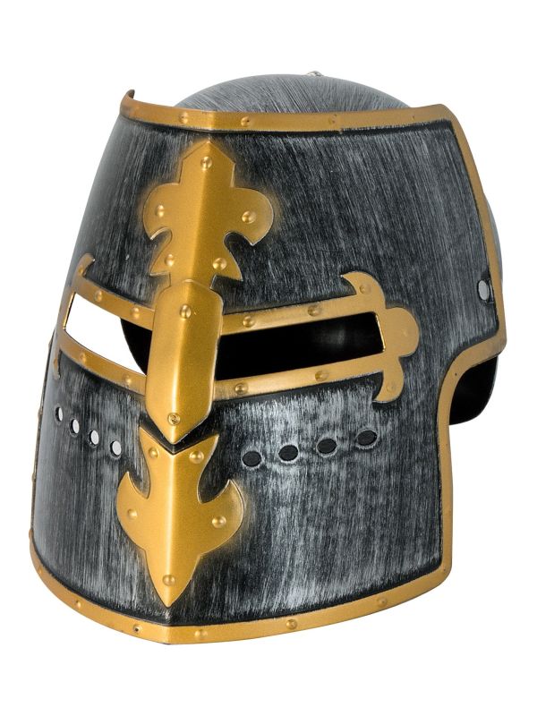 Ridder Vizier Helm Zilver Jongens