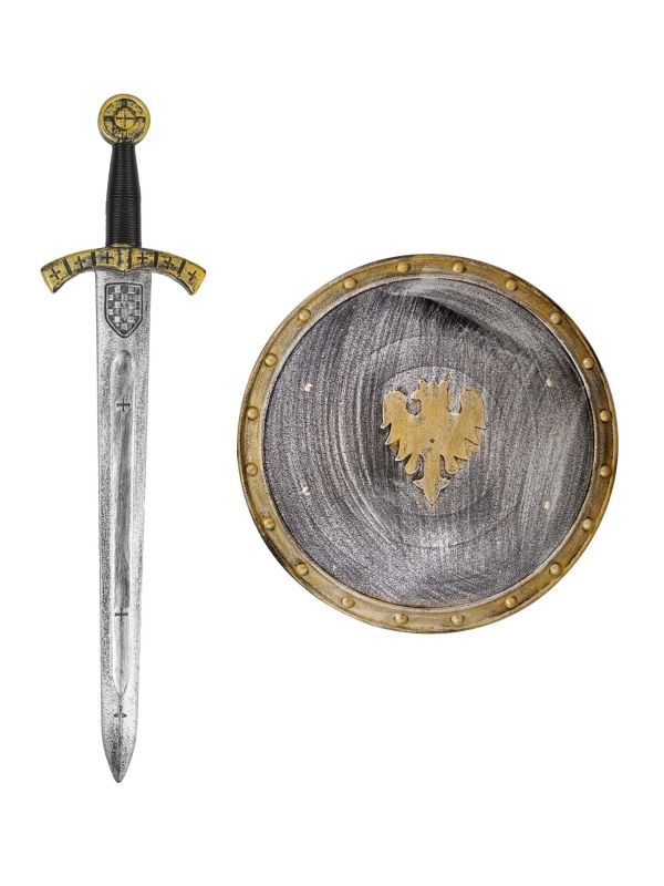 Ridder Zwaard en Schild Set Jongens Heren