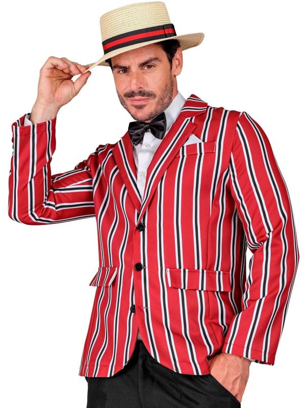 Roaring Jaren 20 Kostuum Rood Heren