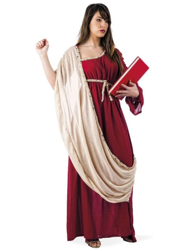 Rode Egyptische Alexandrië jurk main product photo