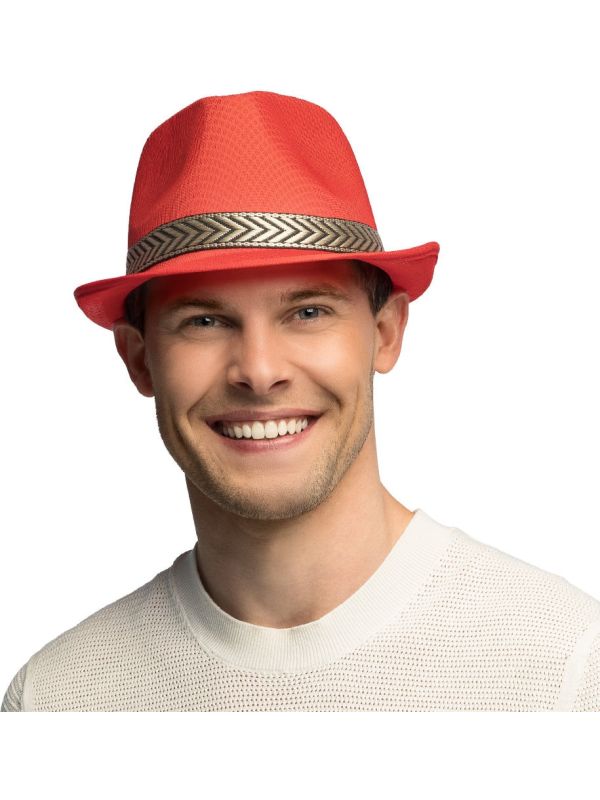 Rode Feest Fedora