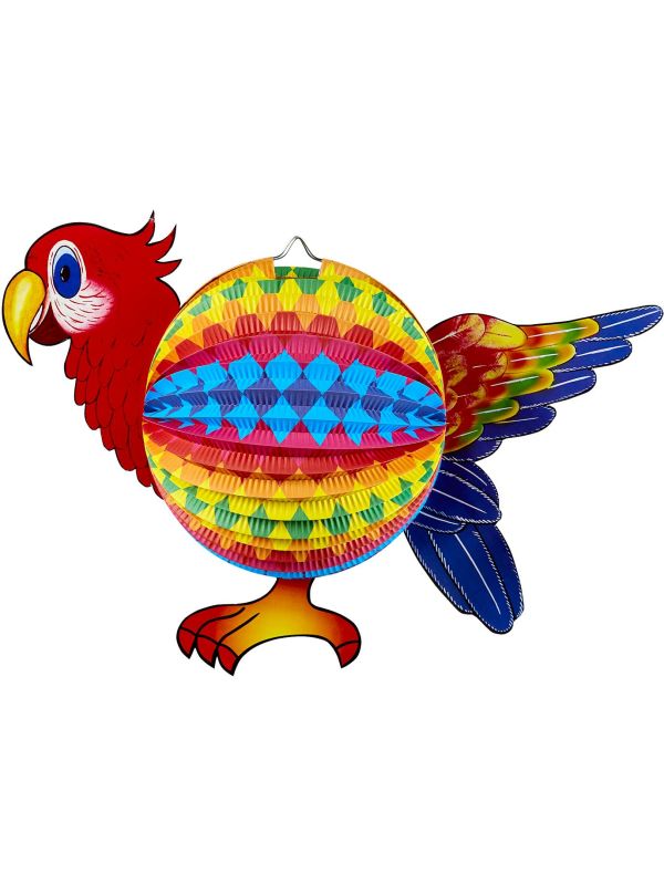Rode papegaai lampion main product photo