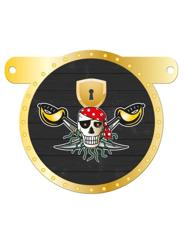Rode Piraat Banner piraten