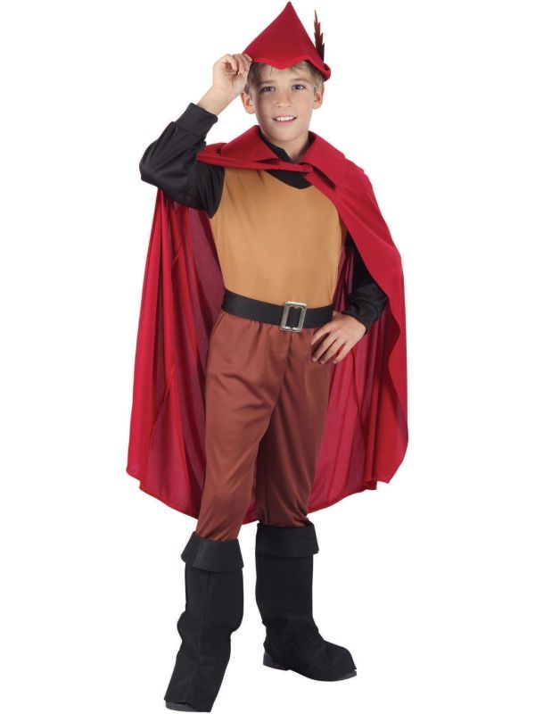 Rode Robin Hood Kostuum Kinderen
