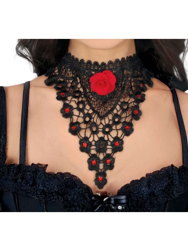 Rode Roos Choker
