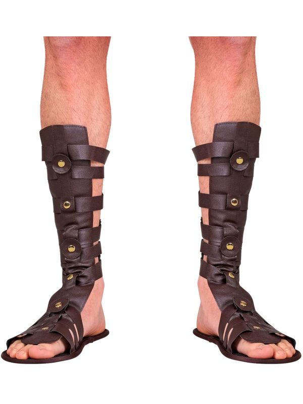 Romeinse Sandalen Bruin Heren Feest