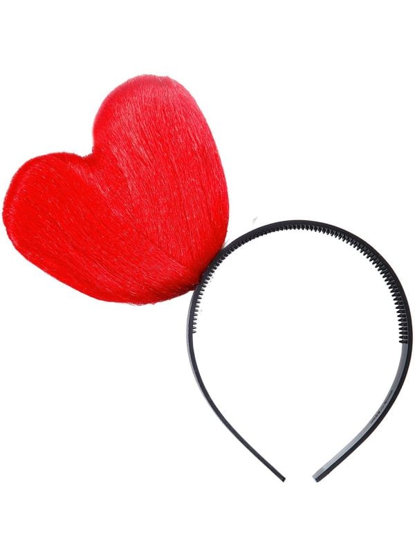 Rood hart hoofdband