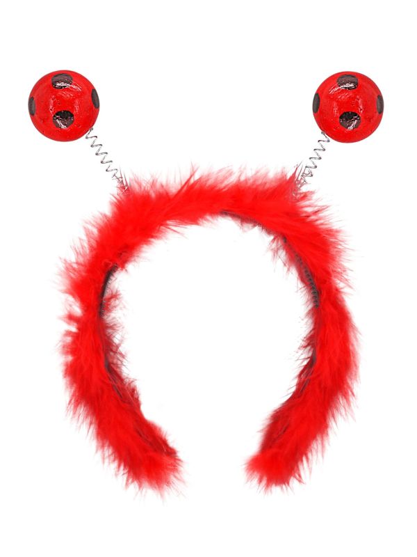 Rood Lieveheersbeestje Haarband