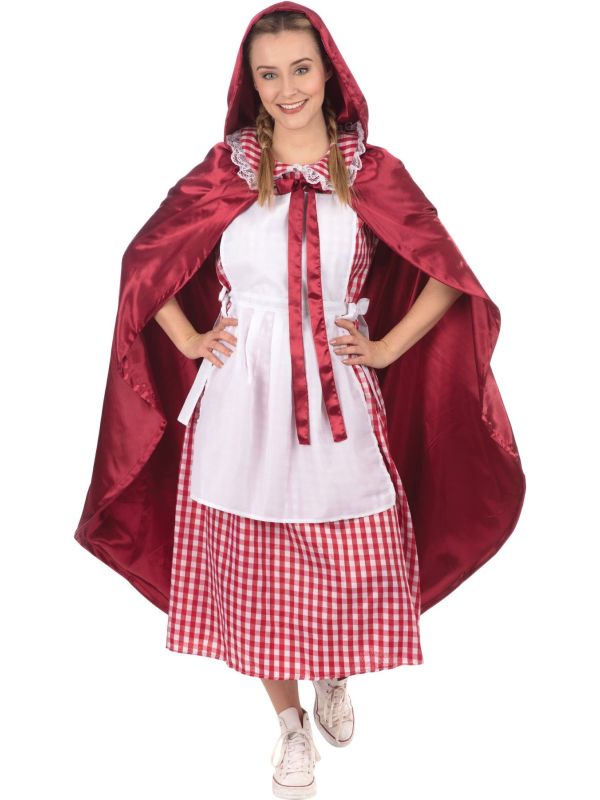 Roodkapje Outfit Vrouwen Klassiek