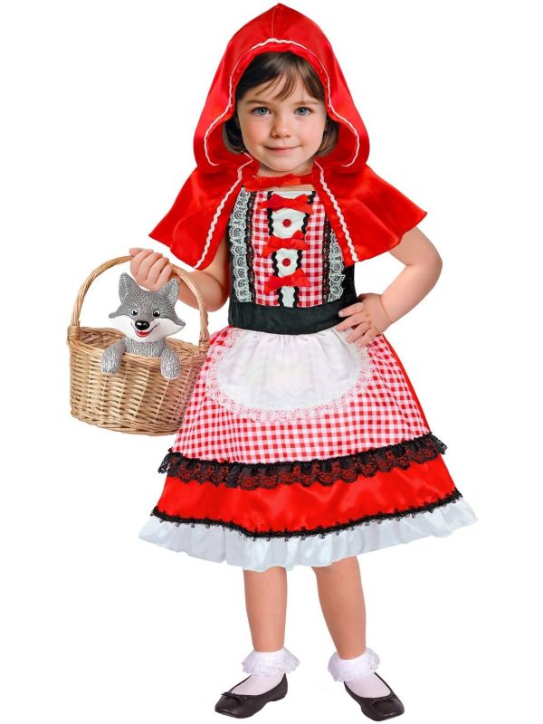 Roodkapje Sprookje Kostuum Meisjes