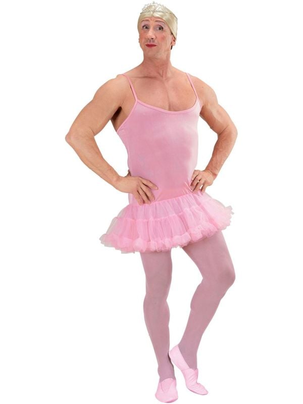 Roze ballerina travestieten jurkje main product photo