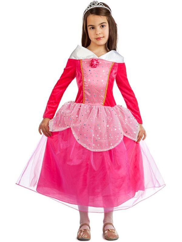 Roze Belle Jurk Meisjes Kostuum